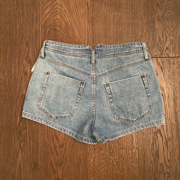 Free People- Jean Shorts - Picture 5 of 5